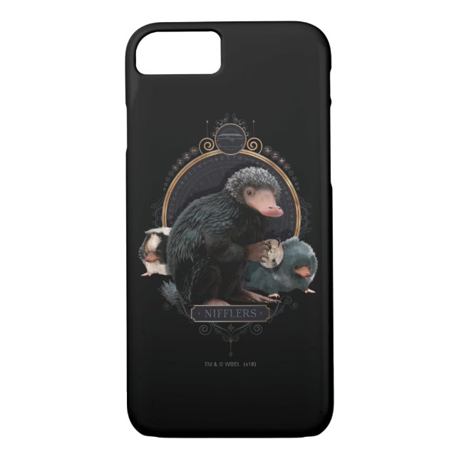 Coques Case-Mate iPhone Portrait Art nouveau de NIFFLER™s (Dos)