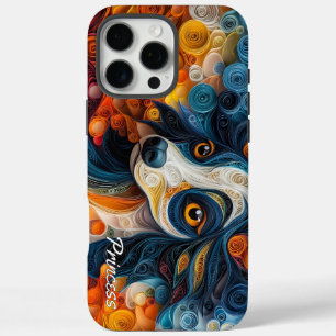 Coques iPhone 16 Pro Max Portrait coloré chinois en crête