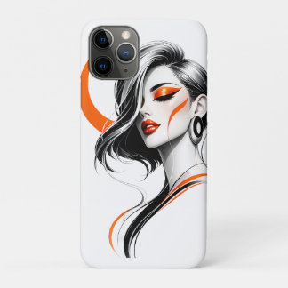 Case-Mate iPhone Case Portrait d'art de femme moderne de luxe