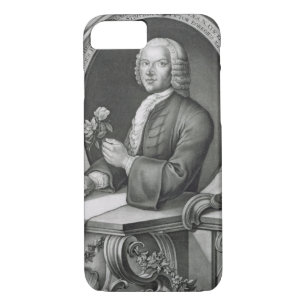 Coque iPhone 8/7 Portrait de 1710-70) engrav de Georg Dionysius