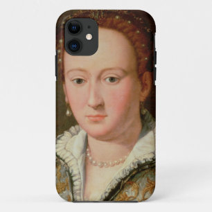 Coque iPhone 11 Portrait de Bianca Cappello, c.1580 (huile sur le