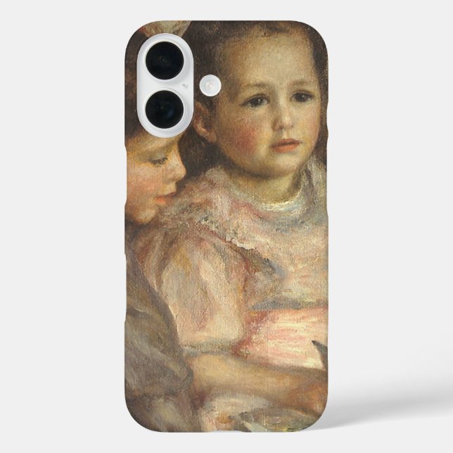 Coques Case-Mate iPhone Portrait de Caillebotte Enfants par Pierre Renoir (Verso)
