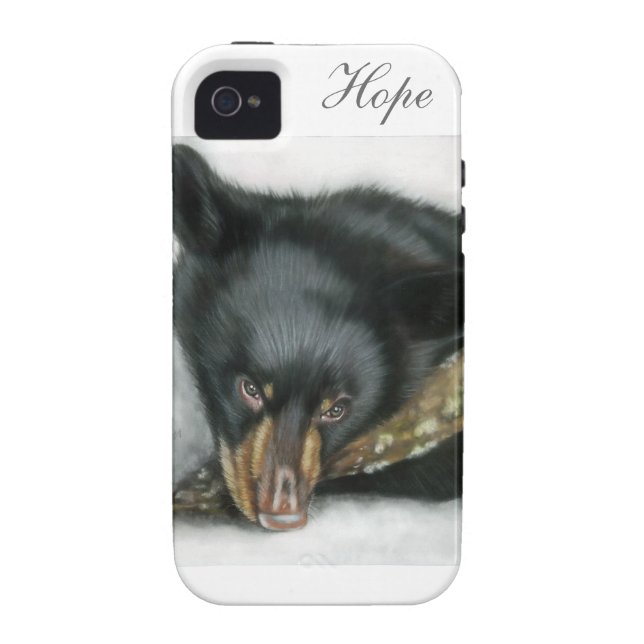 Coques Case-Mate iPhone Portrait de cas de Coque-Compagnon d'espoir (Dos)