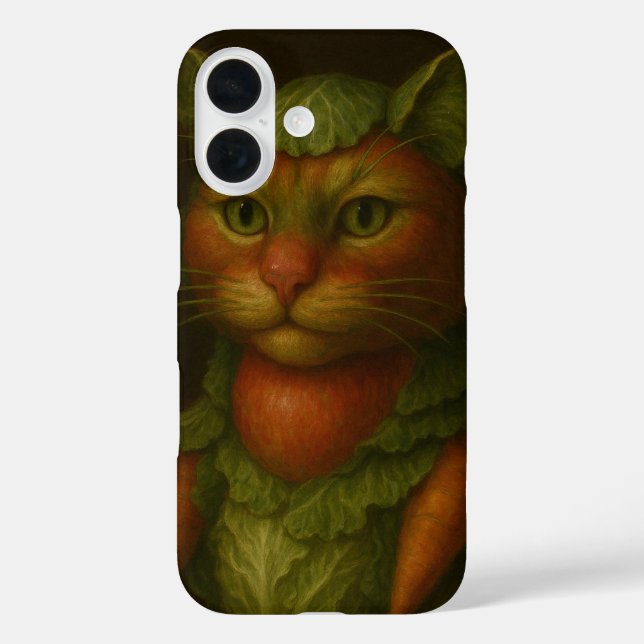 Coques Case-Mate iPhone Portrait de chat Renaissance (Verso)