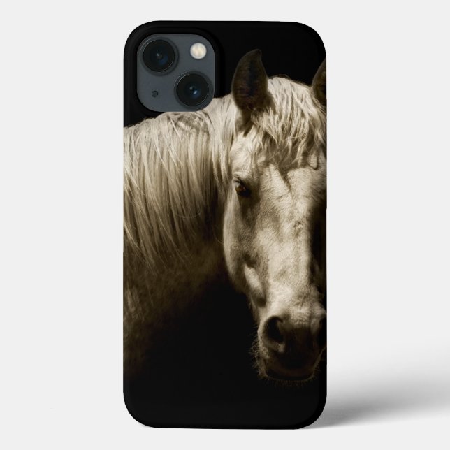 Coques Case-Mate iPhone Portrait de cheval VI (Verso)