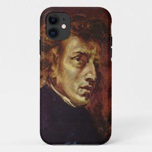 Coque iPhone 11 Portrait de Frederic Chopin par Eugene Delacroix