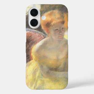 Coque Pour iPhone 16 Portrait de Lydia au théâtre par Mary Cassatt