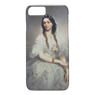 Case-Mate iPhone Case Portrait de Mme C.W.Stoughton (d.1907), Trois-quar