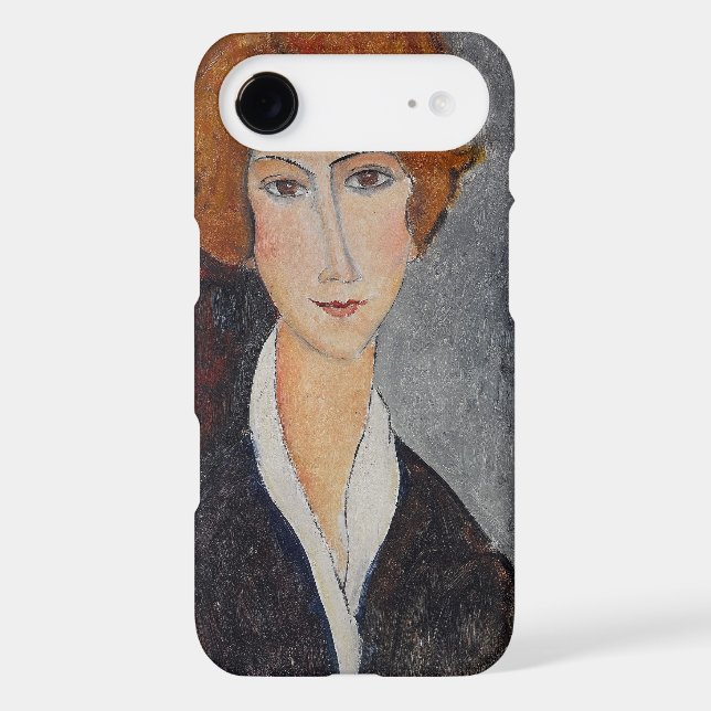 Coques Case-Mate iPhone Portrait de Modigliani Amedeo (Verso)