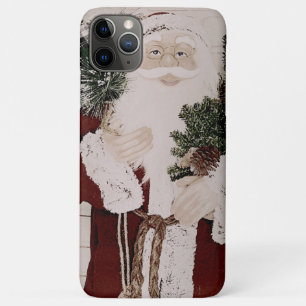 Case-Mate iPhone Case Portrait de Père Noël Vintage Fête de Noël