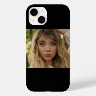 Coque Pour iPhone 14 Portrait d'une jeune fille