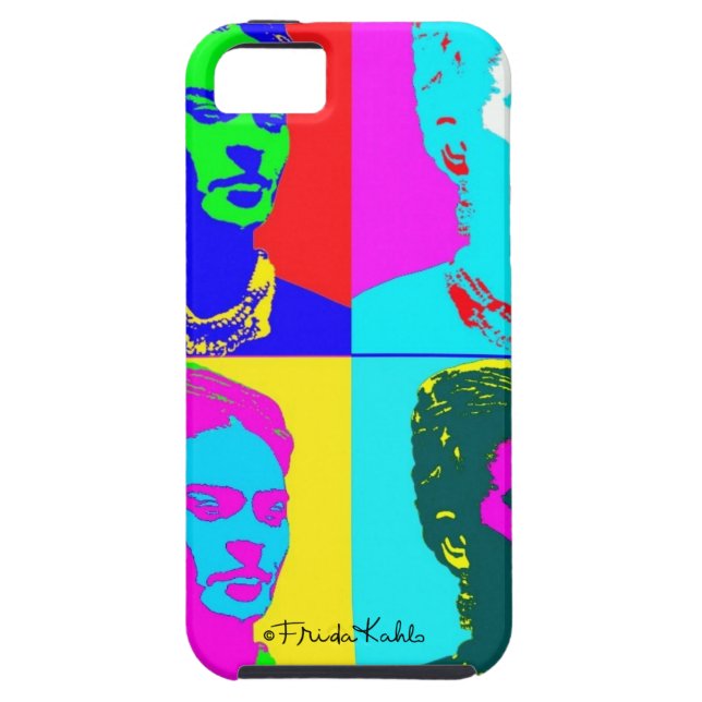 Coques Case-Mate iPhone Portrait inspiré de Frida Kahlo (Dos)