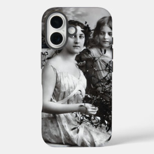 Coque Pour iPhone 16 Portrait intemporel de la mère et de la fille