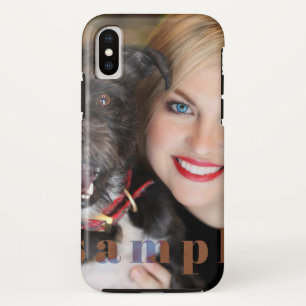 Coque Case-Mate Pour iPhone Portrait personnalisé Tough iPhone X