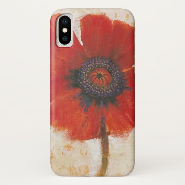 Coques Case-Mate iPhone Portrait Red Poppy (Dos)