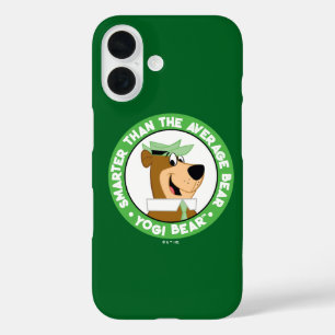 Coque Pour iPhone 16 Portrait souriant de l'ours de Yogi