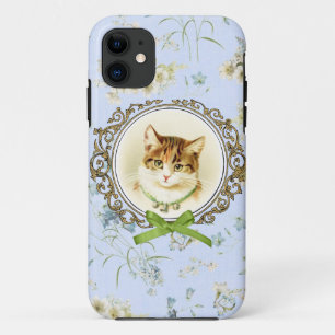 Case-Mate iPhone Case Portrait vintage doux de chat
