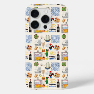 Coque iPhone 15 Pro Portugal Symboles Amateurs de voyage