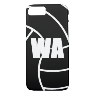 Case-Mate iPhone Case Position du Netball WA, attaque de l'aile