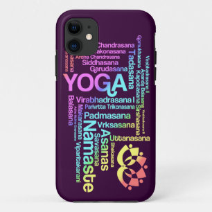 Etui iPhone Case-Mate Positions en pastel de yoga d'arc-en-ciel dans