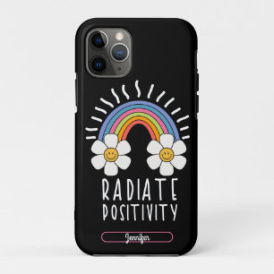 Case-Mate iPhone Case Positivité du rayonnement Arc-en-ciel coloré et