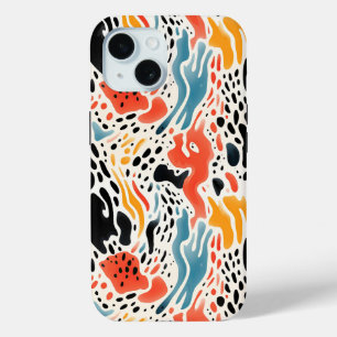 Coque Pour iPhone 15 Poster de animal