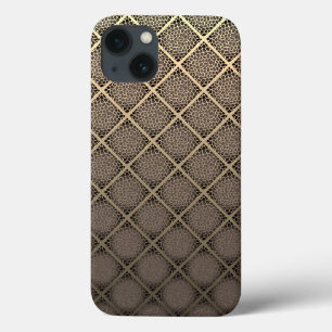 iPhone 13 Case Poster de animal moderne de diamants de mosaïque