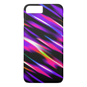Case-Mate iPhone Case Poster de animal tranché à rayures en néon multico