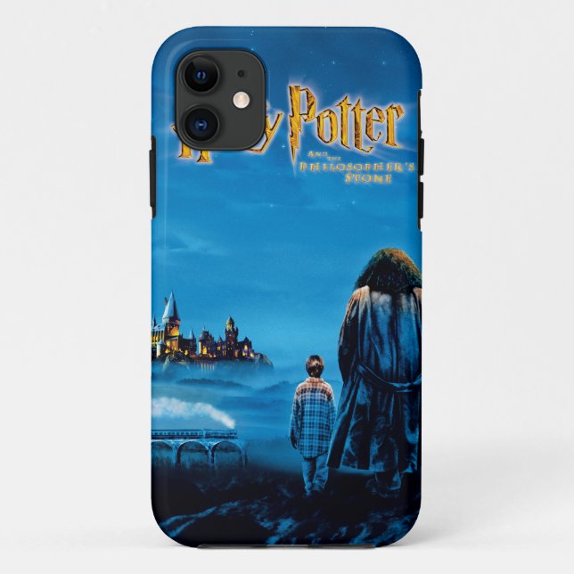 Coques Case-Mate iPhone Poster de film international Harry and Hagrid (Dos)