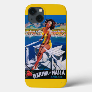 iPhone 13 Case Poster de voyage Massa Marina