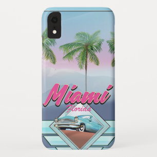 Case-Mate iPhone Case poster de voyage Miami Florida Vintage