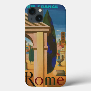 Coques Pour iPhone Poster de voyage Rome vintage
