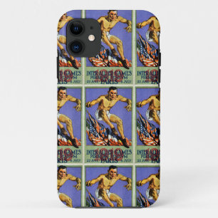 Coque iPhone 11 Poster des Jeux Alliés 1919
