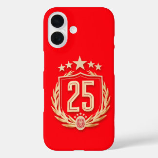 Coque Pour iPhone 16 Poster du Championnat de Galatasaray 2025