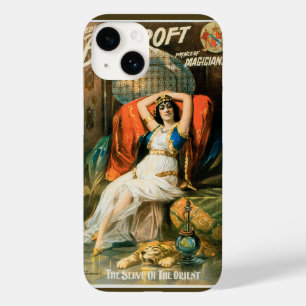 Coque Pour iPhone 14 Poster magique vintage, Magicien Frederick Bancrof