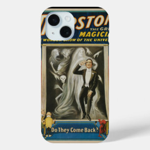 Coque Pour iPhone 15 Poster Magique vintage, Thurston, Le Grand Magicie