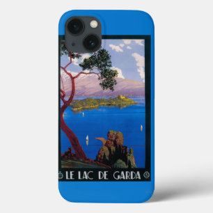 Etui iPhone 13 Poster promotionnel de voyage du lac de Garde