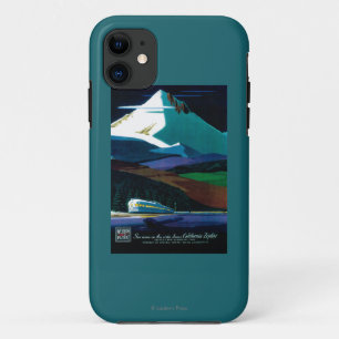 Coques Pour iPhone Poster vintage Pacifique occidental de zéphyr de