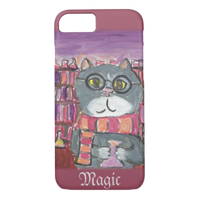 Coques Case-Mate iPhone Potions magiques Assistant académique Cat Art (Dos)
