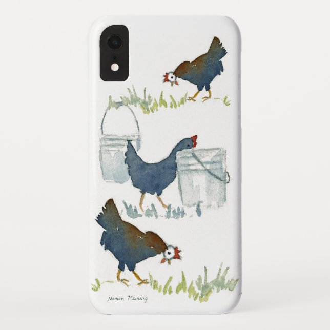 Coques Case-Mate iPhone Poulets de alimentation (Dos)