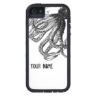 Poulpe en noir et blanc