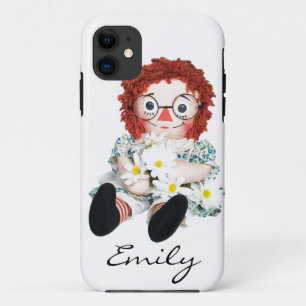 Coques Pour iPhone Poupée de sac avec marguerites