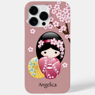 Coques Pour iPhone Poupée Kokeshi Printemps - Cute Geisha Japonais en