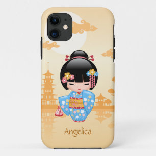Coques Pour iPhone Poupée Maiko Kokeshi - Cute Japonaise Geisha Girl