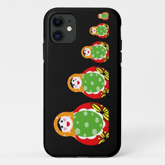 Coques Case-Mate iPhone poupée russe mignonne d'emboîtement (Dos)