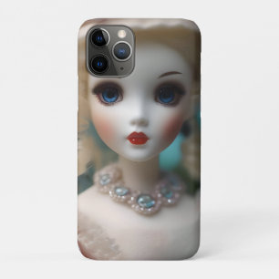 Case-Mate iPhone Case Poupée Vintage bleue,
