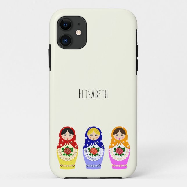 Coques Case-Mate iPhone Poupées russes de matryoshka (Dos)