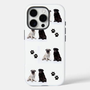 Coques iPhone 16 Pro Pour l'amour des Carlins