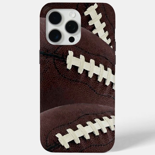 Coques Case-Mate iPhone Pour lui Moderne Graphic Football iPhone (Verso)