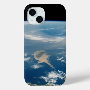 Coque Pour iPhone 15 Poussière Sur La Mer Méditerranée Et L'Île Chypre